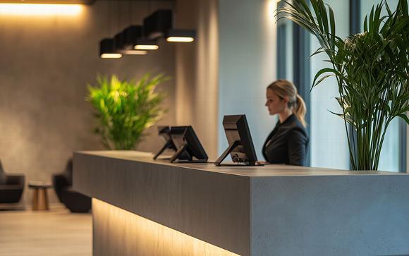 front desk in law firm
